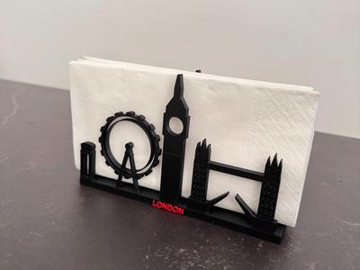 Napkin Holder – London Skyline Edition