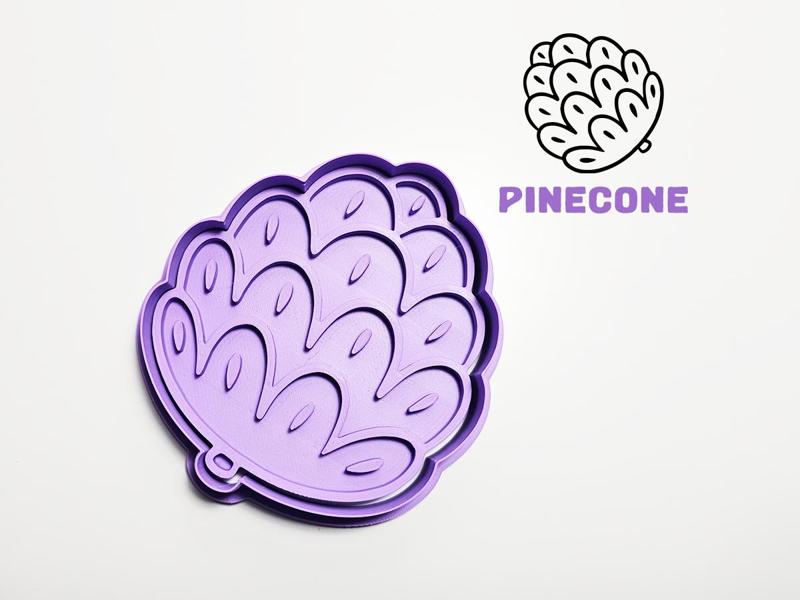 Pinecone Cookie Cutter / Stamp