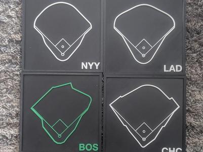 Oakland Coliseum Stadium Display - A's Baseball