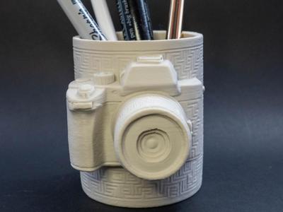 Sony A7 alpha Camera Pen Holder / Planter
