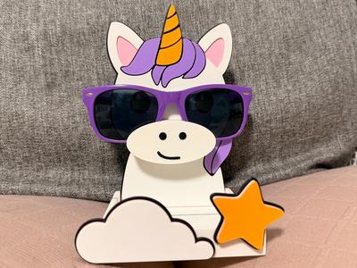 unicorn glasses holder & organizer
