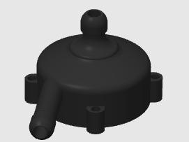 Water pump cover for VW Transit Custom 2.0 EcoBlue