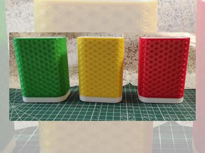 pen holder “traffic light”