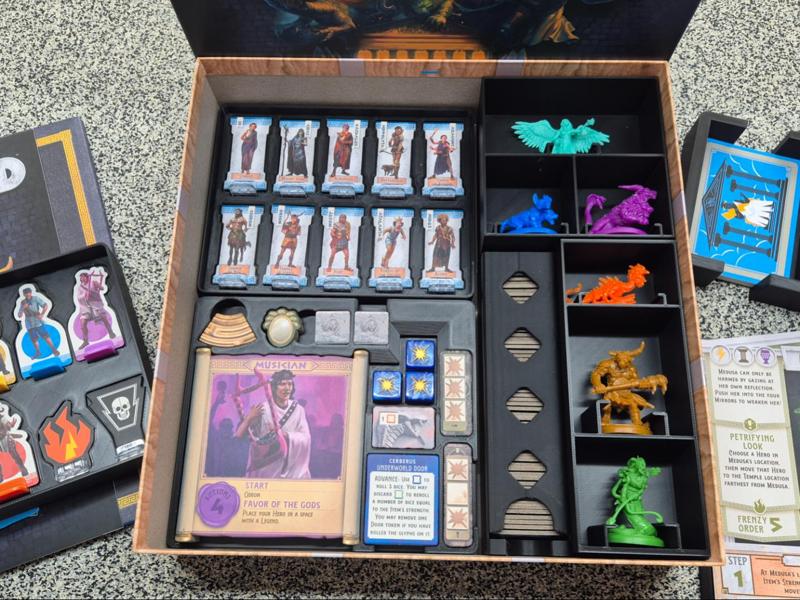 Horrified Greek Monsters Board Game Storage