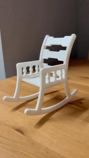 Doll/Toy Rocking Chair NO GLUE NEEDED