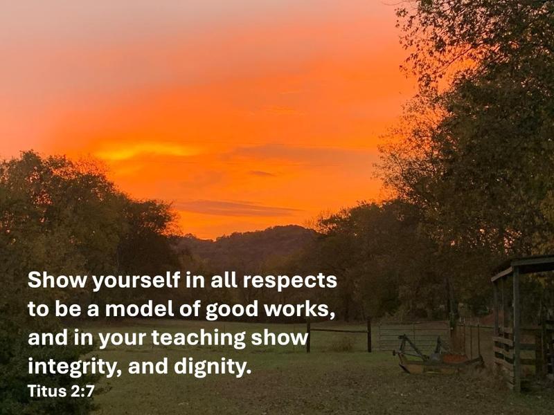 Bible Verse Titus 2:7