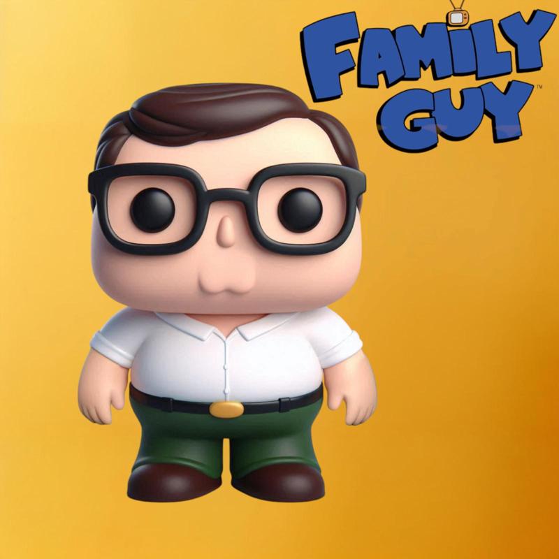 Family Guy Inspired Funko Pop 3D Model | Printable Collectible Figure