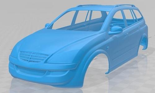 SsangYong Kyron 2011 Printable Body Car