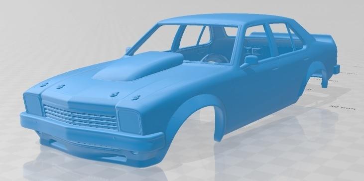 Holden Torana 4 Door Race Car 1977 Printable Body Car