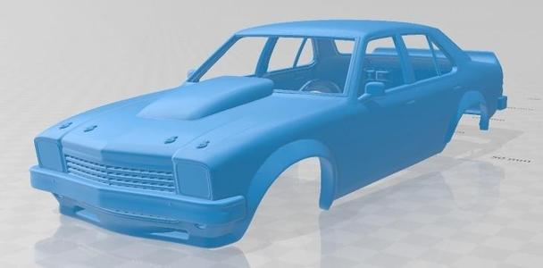 Holden Torana 4 Door Race Car 1977 Printable Body Car