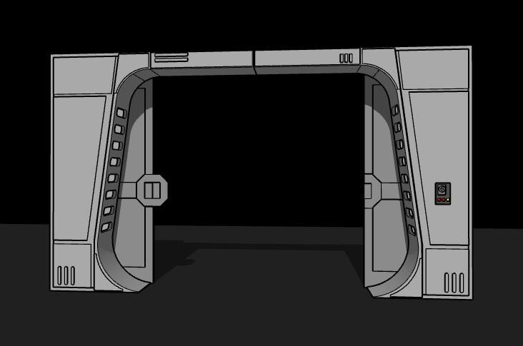 Death Star Random Hallway for Imperial Diorama