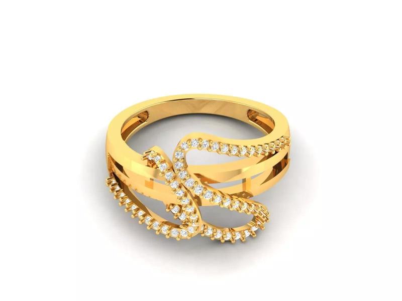 Solitaire Wedding Engagement Women Ring