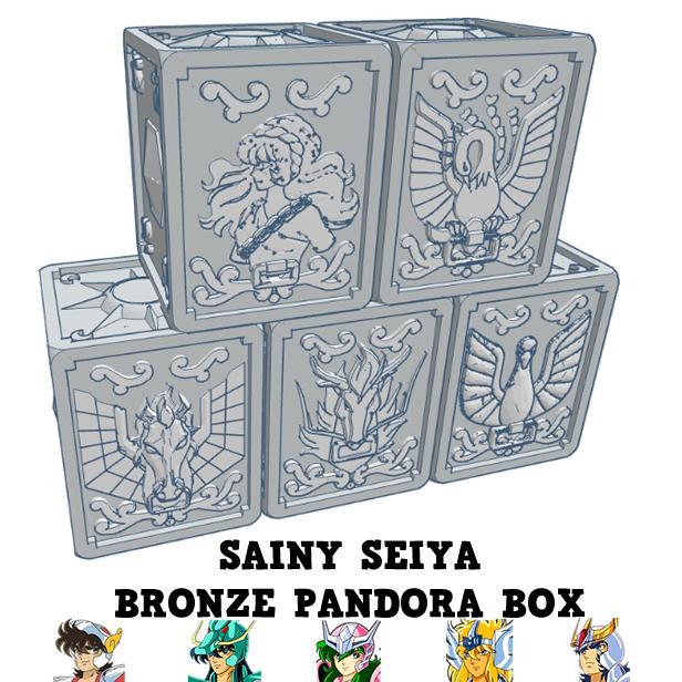Saint Seiya Bronze Pandora Box Cloth Myth multipart