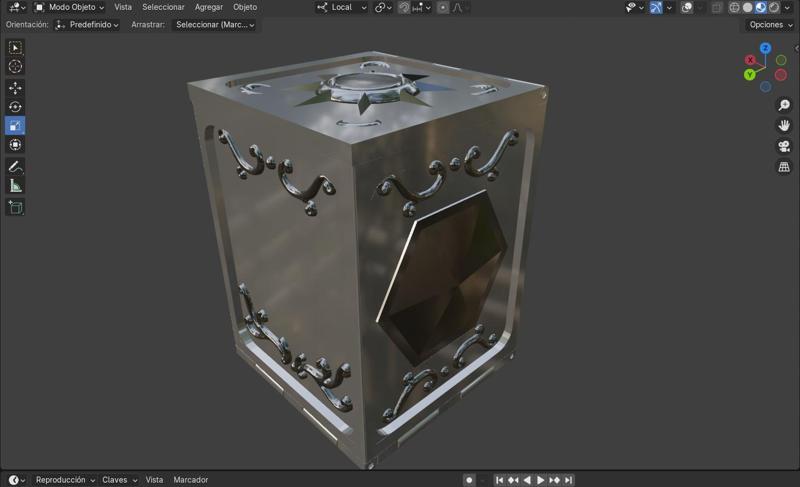Pandora's Box "Saint Seiya" (Steel Saints - Athena) concept finished (note: It has no symbols only Template)