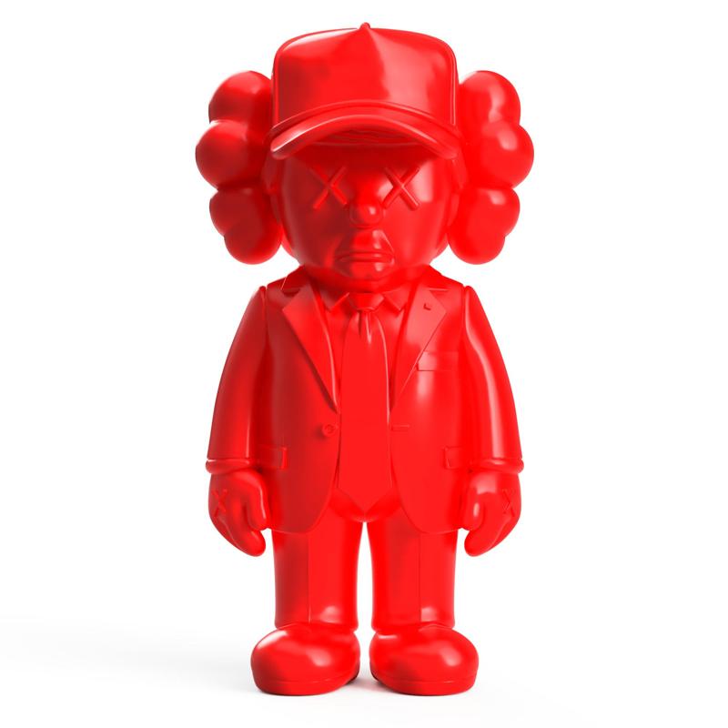 TRUMP KAWS Art Toy