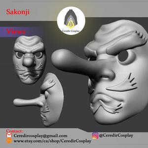 Tengu Mask/ Sakonji Mask 3d digital download