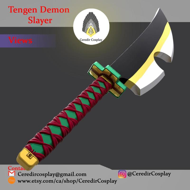 Genshen Tengen Sword 3d digital download