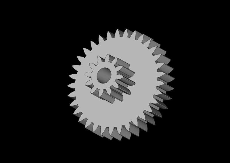 ASC41041 Step Gear, 1/12 Team Associated CR12