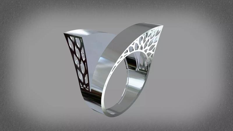 Fusion ring 2 pieces code 1011