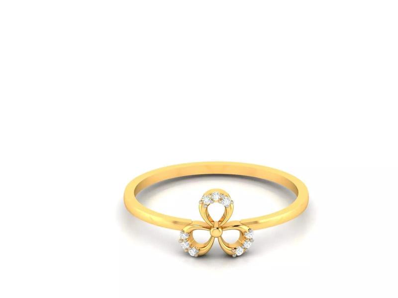 Solitaire Women Engagement Ring 3dm STL FBX OBJ Render