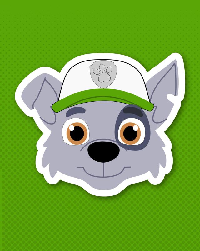 Rocky Paw patrol Fondant Cutter