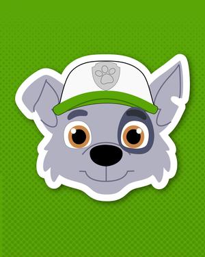 Rocky Paw patrol Fondant Cutter