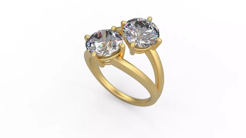 Women Solitaire 8019