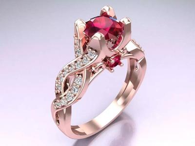 Diamond Ring - Womens Rings - N121023