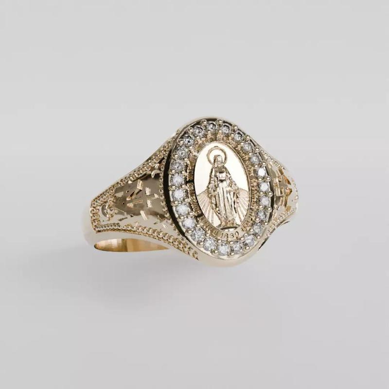miraculous medal ring