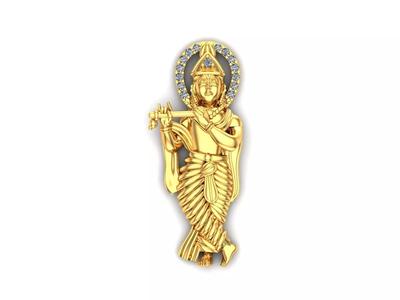 0202 - Krishna Murti Pendant