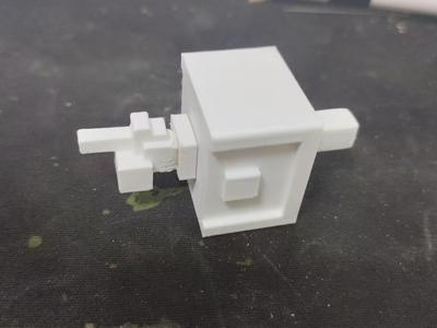 minecraft Create Mod robotic arm (retractable robotic arm)