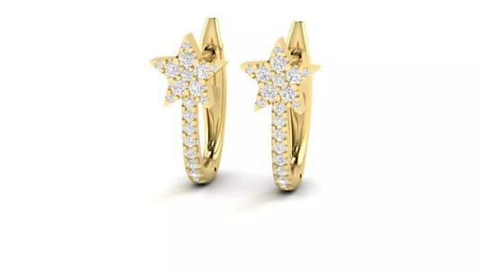 Star small earring