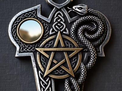 Round Mirrored Recoil Amulet