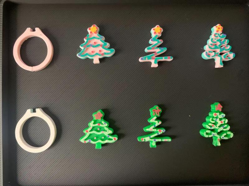 Creative Christmas Tree Ring