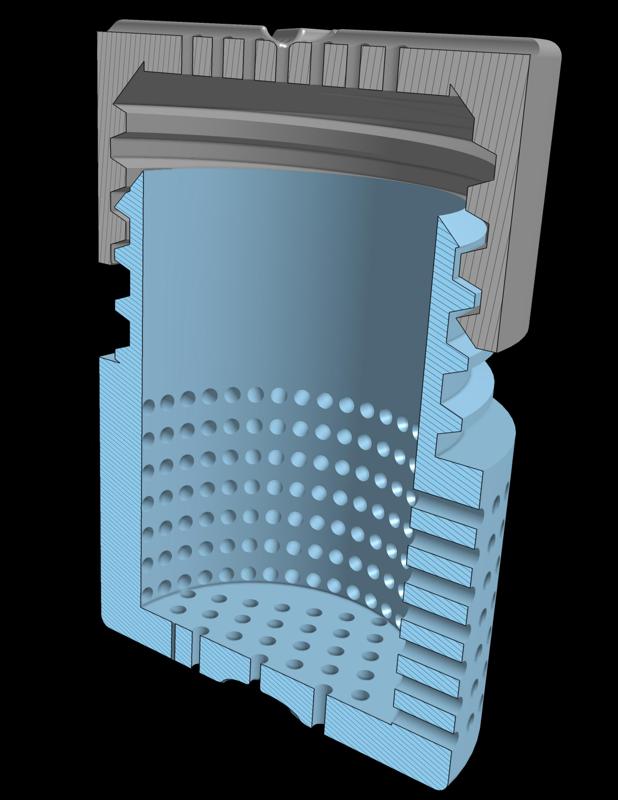 Chonky desiccant bottle w/ funnel attachment