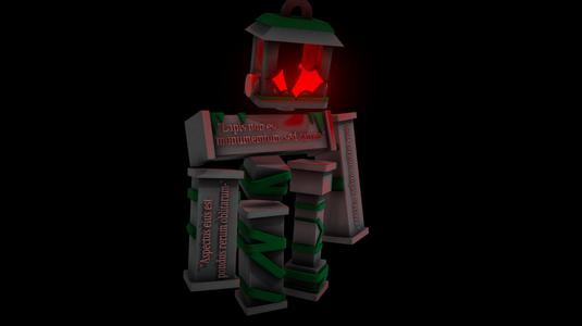 Articulated Monumorne Milestone Gravemorne skin (Roblox Die of Death OC)