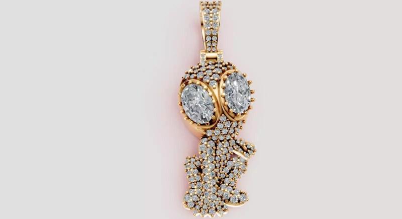 Spiderman man pendent