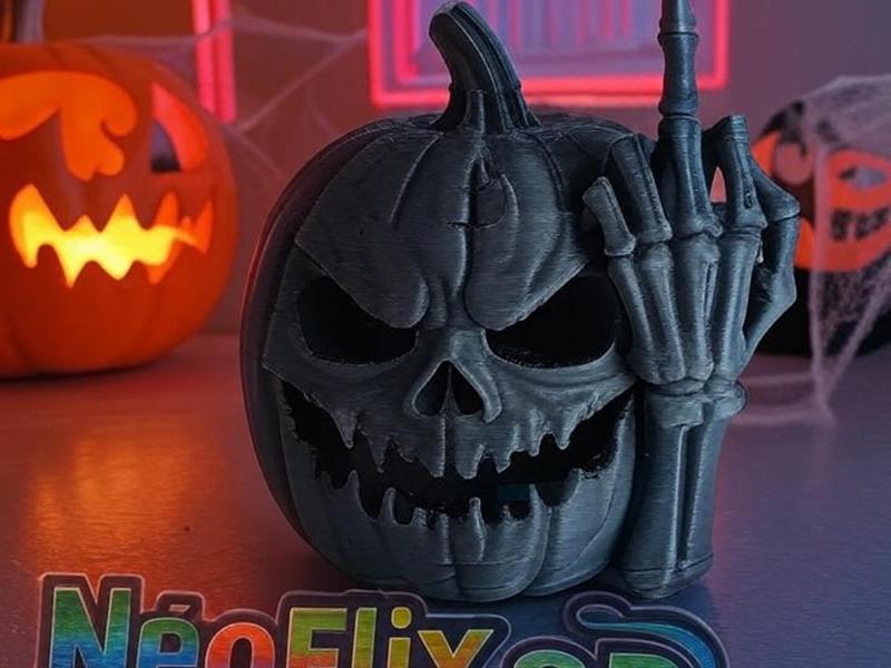 Rebellious Pumpkin FCK Halloween