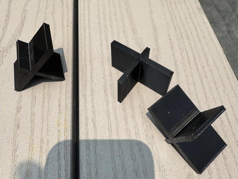 deck board spacer 3/16in, 1/8in 