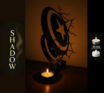 Shadow Art - Captain Shield