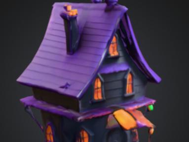 halloween house