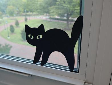 Cat Window Decal