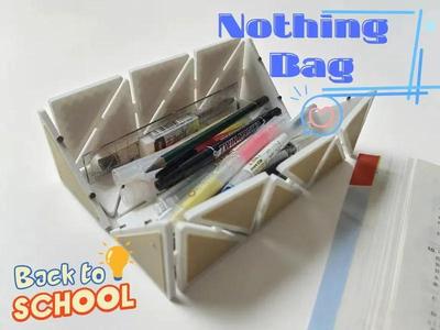 Nothing Bag (Nothing Zero): The real "Print in Place" pen bag