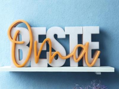 Lettering Best Grandma