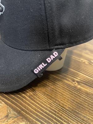 GIRL DAD HAT CLIP.  NO AMS
