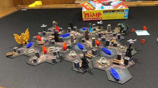 Godzilla tokyo Clash 3D tokens