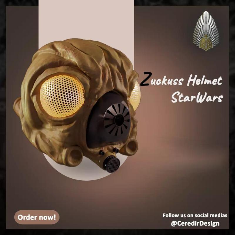 Zuckus Bounty Hunter Helmet Star wars 3d digital download