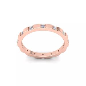 Women Engagement Diamond Ring 3d Model and Render 4