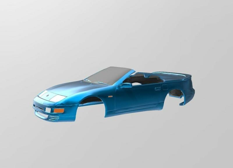 NISSAN FAIRLADY 300ZX SPEEDSTER 1:24 & 1:25 SCALE