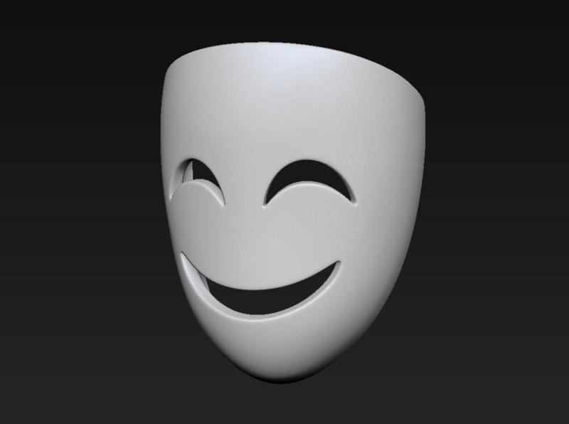 Smile Theater Mask